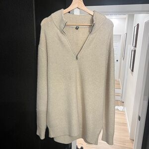Uniqlo Half Zip Sweater XL